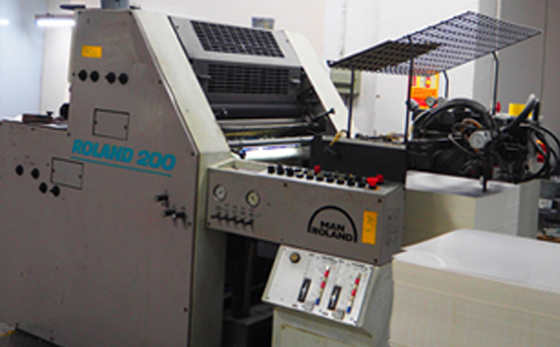 雙色印刷對開機(jī)